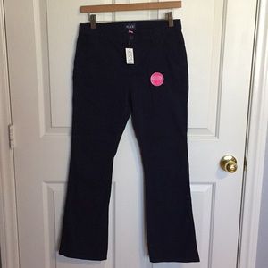 NWT Children’s Place navy uniform pants 14 stretch